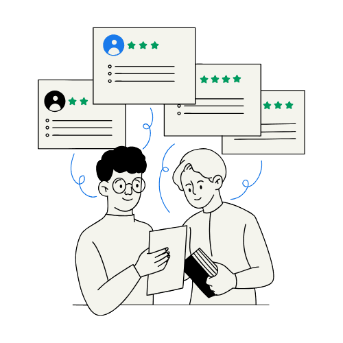 Mobile app interface